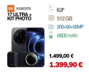 Xiamo 17 ulta + fotcoamere